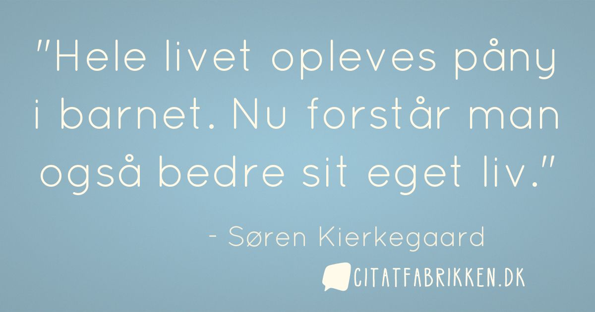 citat søren kierkegaard