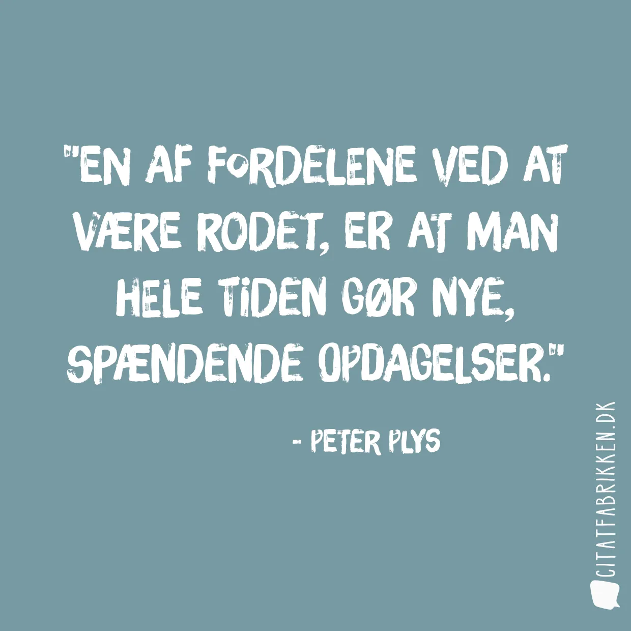 En af fordelene ved at være rodet, er at man hele tiden gør nye, spændende opdagelser.